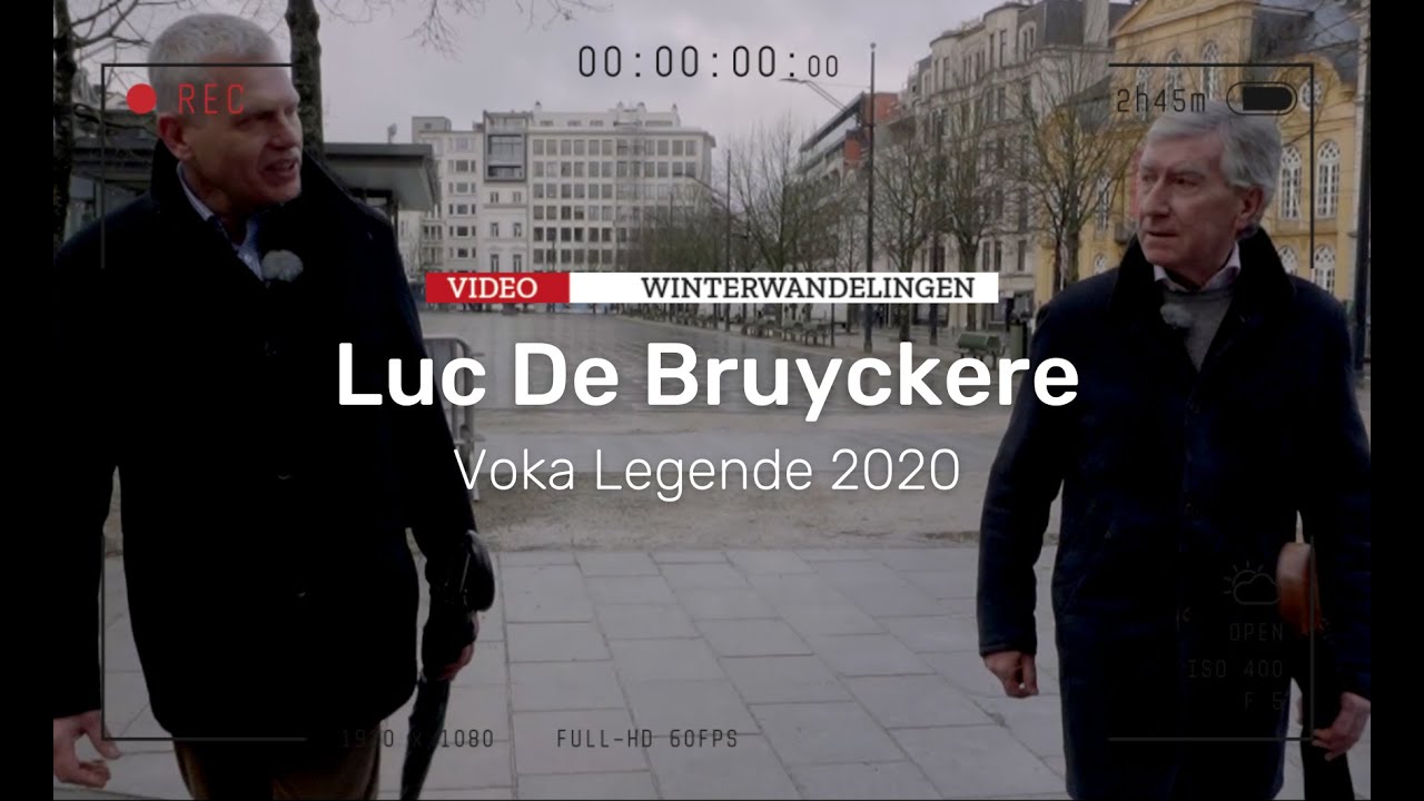 Videoreeks: 'Winterwandelingen' - compilatie Voka Legende 2020 Luc De Bruyckere