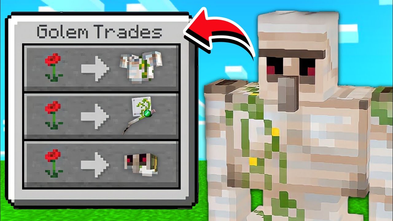 Minecraft but there are Custom Trader's || Iron gloem Trader || Minecraft gameplay Tamil