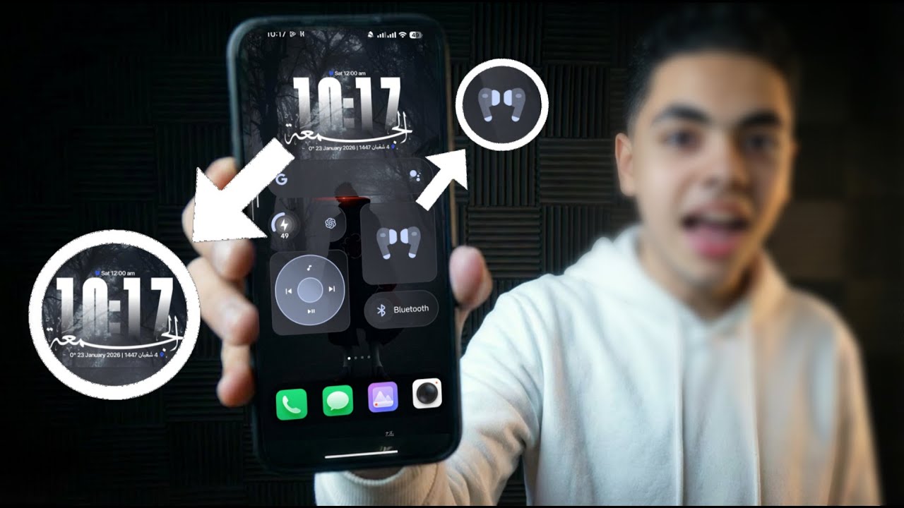 طريقة عمل ويدجيتس للاندرويد I مثل الايفون I مجاني