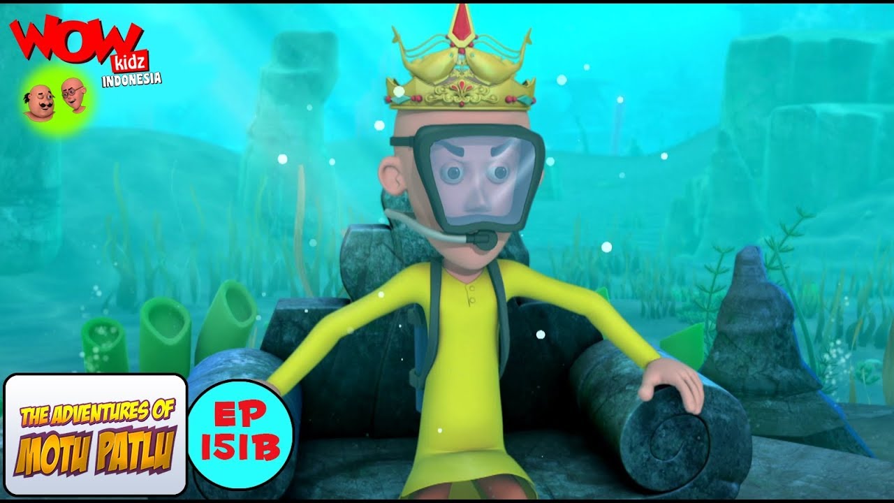 Raja Patlu - Motu Patlu dalam Bahasa - Animasi 3D Kartun