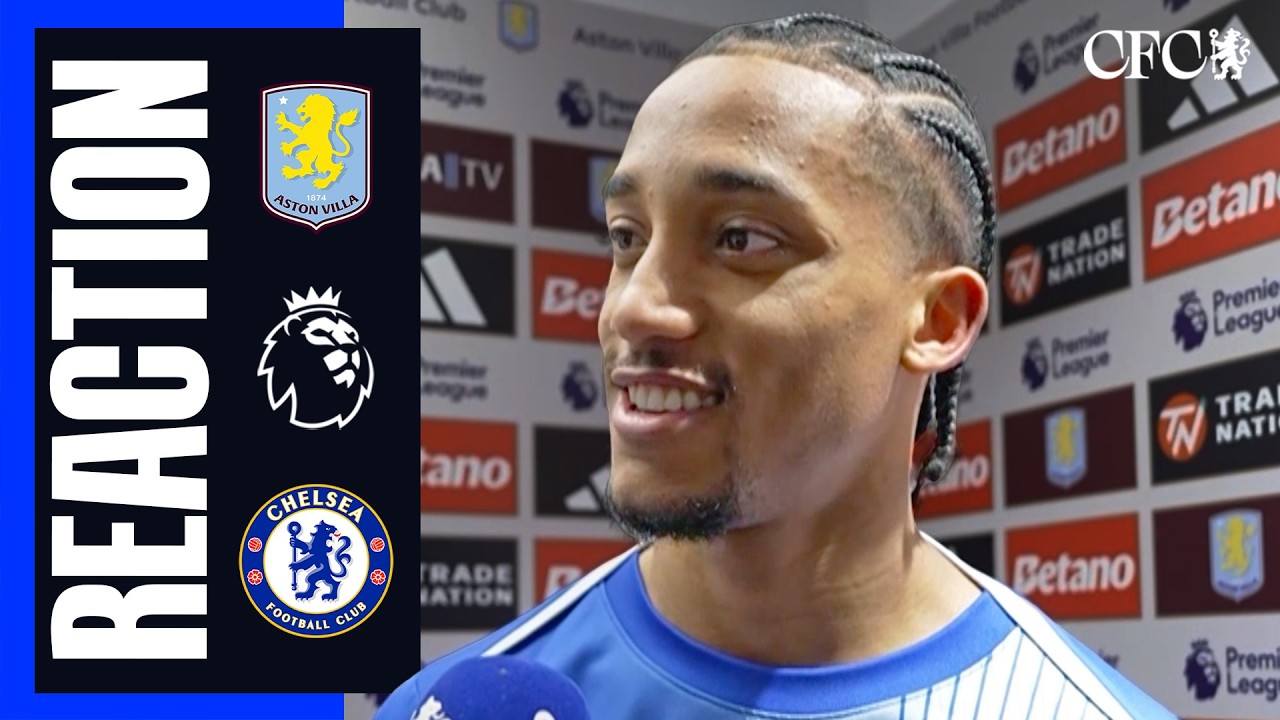 JOAO PEDRO & ROSENIOR react post-Villa | Aston Villa 1-4 Chelsea | PL 25/26