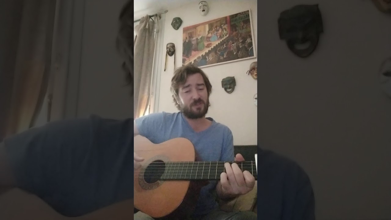 Tous les cris, les sos (Daniel Balavoine) en guitare
