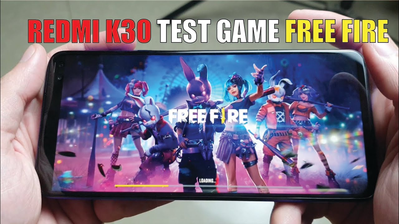 Redmi K30 test game Free Fire Max Setting