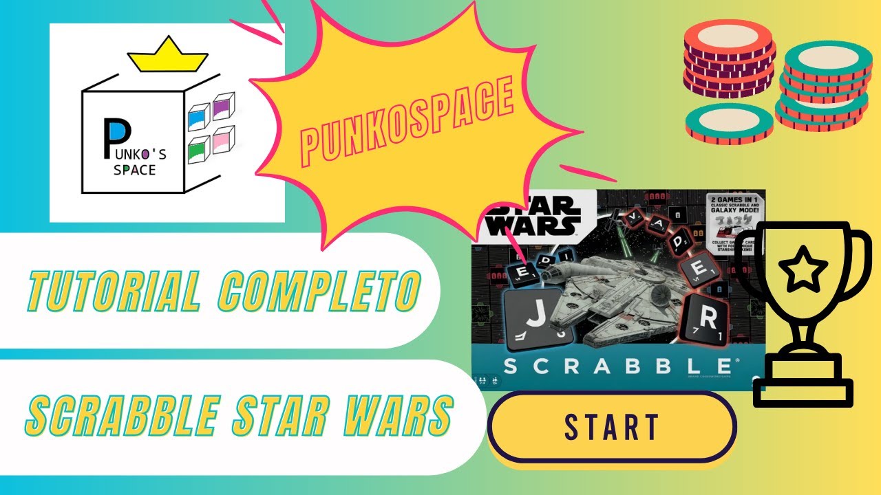 SCRABBLE STAR  WARS : Tutorial de juego (Modo Galaxia)