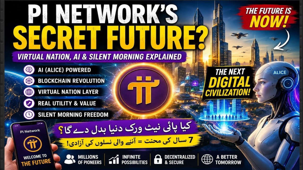 Pi Network&rsquo;s Secret Future? | Virtual Nation, AI & Silent Morning Explained