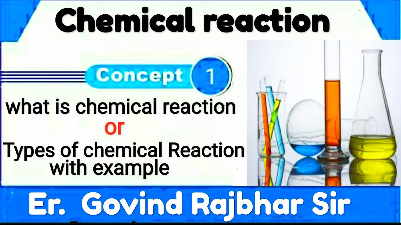 Chemical reaction(रासायनिक अभिक्रिया) science chap 1 gseb, ncert board hindi/english