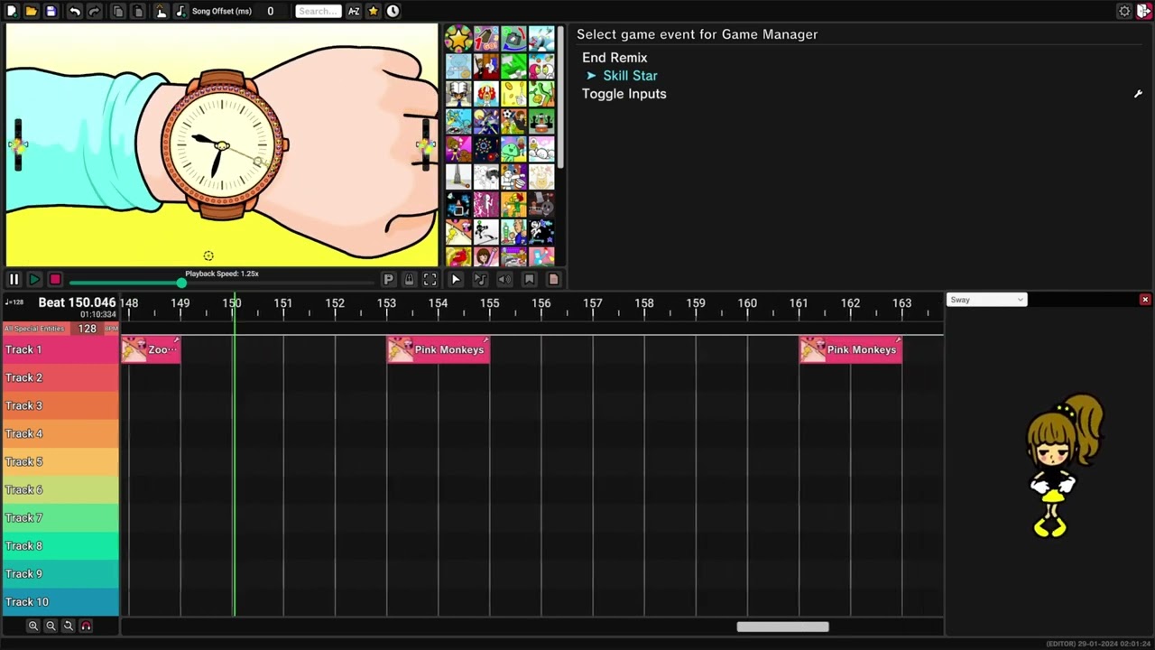 Heaven Studio Development | Literal Monkey Test