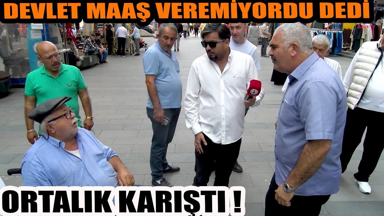 Y&uuml;rek İsteyen R&ouml;portaj ! AKP'li Amca 