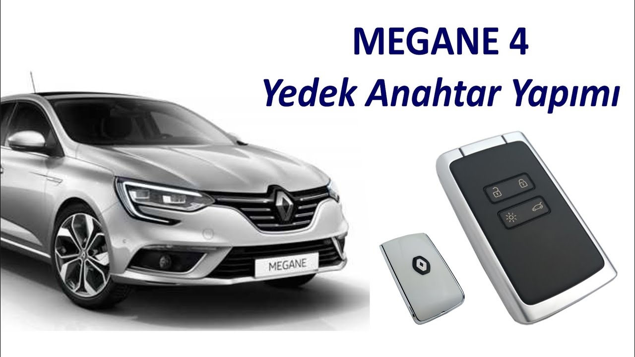 RENAULT MEGANE 4 YEDEK ANAHTAR YAPIMI | Çoğaltma Kodlama Kopyalama | AK OTO ANAHTAR
