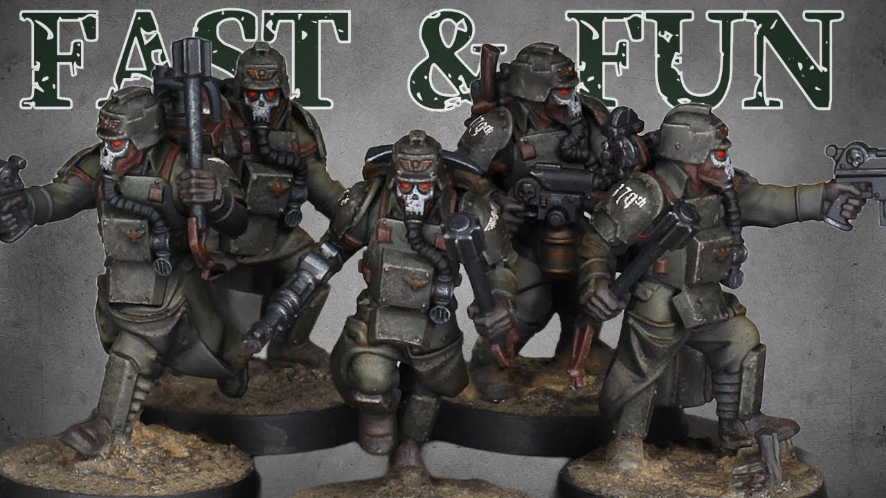 How to Paint GRIMDARK KRIEG! | Army Painting | Death Korps of Krieg