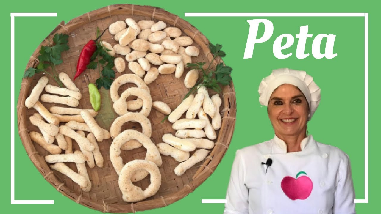 PETA caseira temperada de polvilho! Crocante, sequinha, prática e barata! Receitas da Roça!