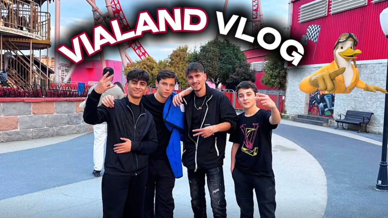 VİALAND VLOG (TÜRKİYENİN EN BÜYÜK EĞLENCE PARKI) @haktankucukcesme @kadirbertan @GöktuğYıldırımm 