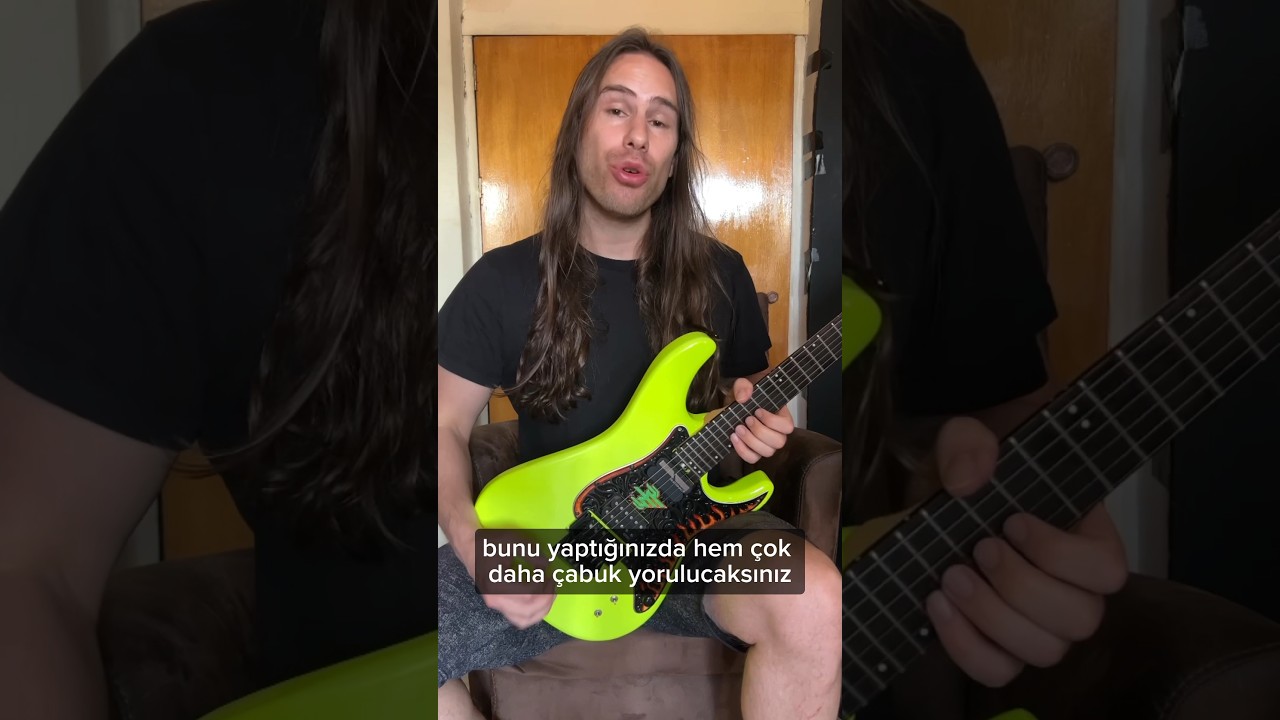 Gitar &Ccedil;alarken Yapılan 5 Hata #elektrogitar #gitardersi