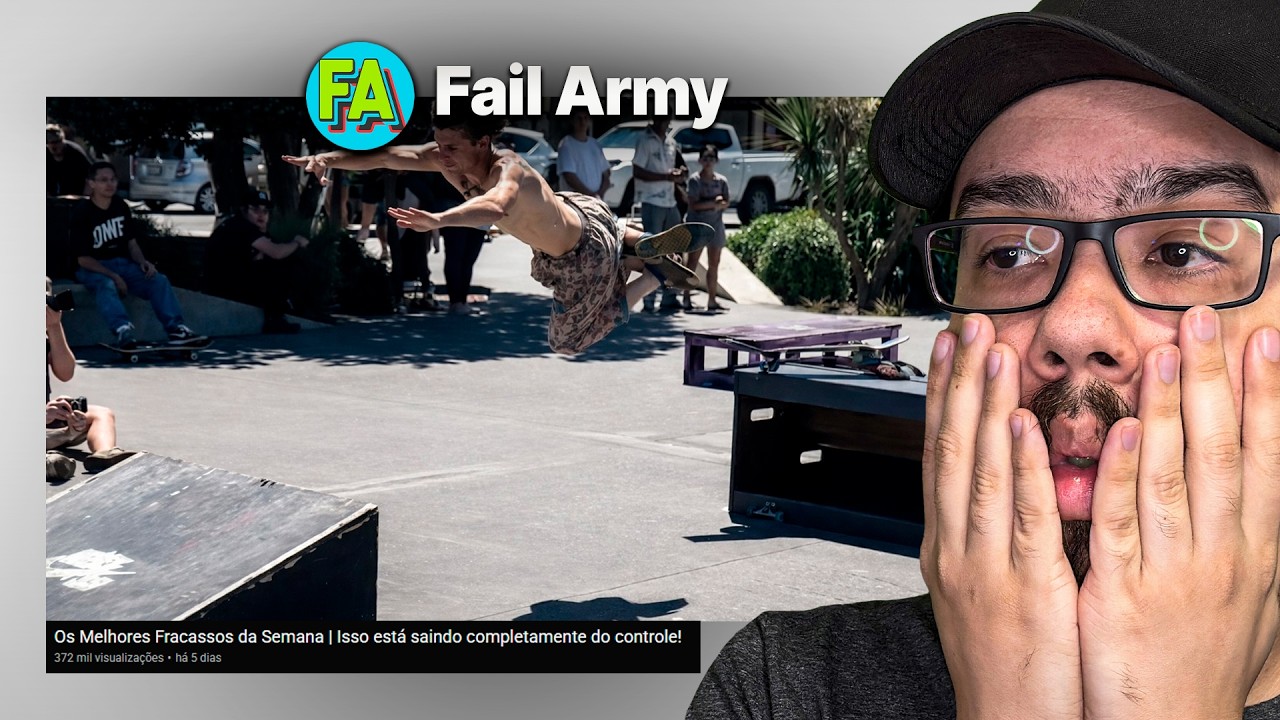 ISSO ESTÁ SAINDO DO CONTROLE! FAILS DA SEMANA! - REACT FAIL ARMY