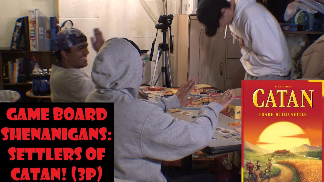 Game board shenanigans - Settlers of Catan (3 players)