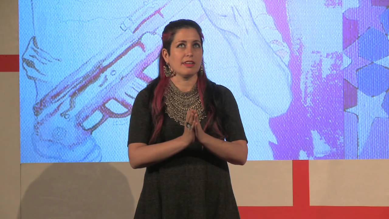 Lover, lay down your guns: Zena el Khalil at TEDxLSE