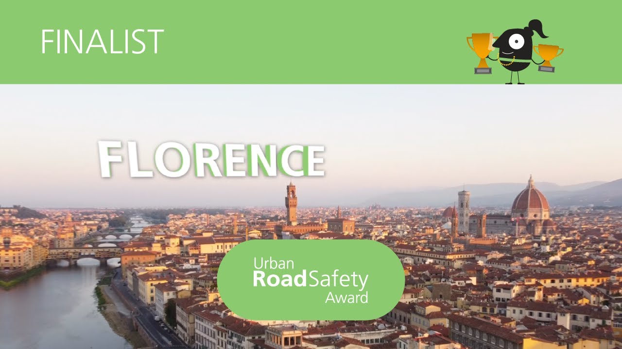 Florence, finalist of the Urban Road Safety Award 2021