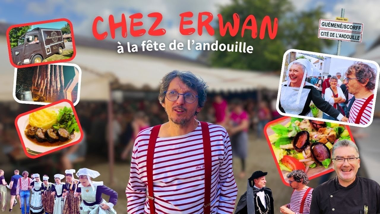 ERWAN À LA FÊTE DE L'ANDOUILLE 😋