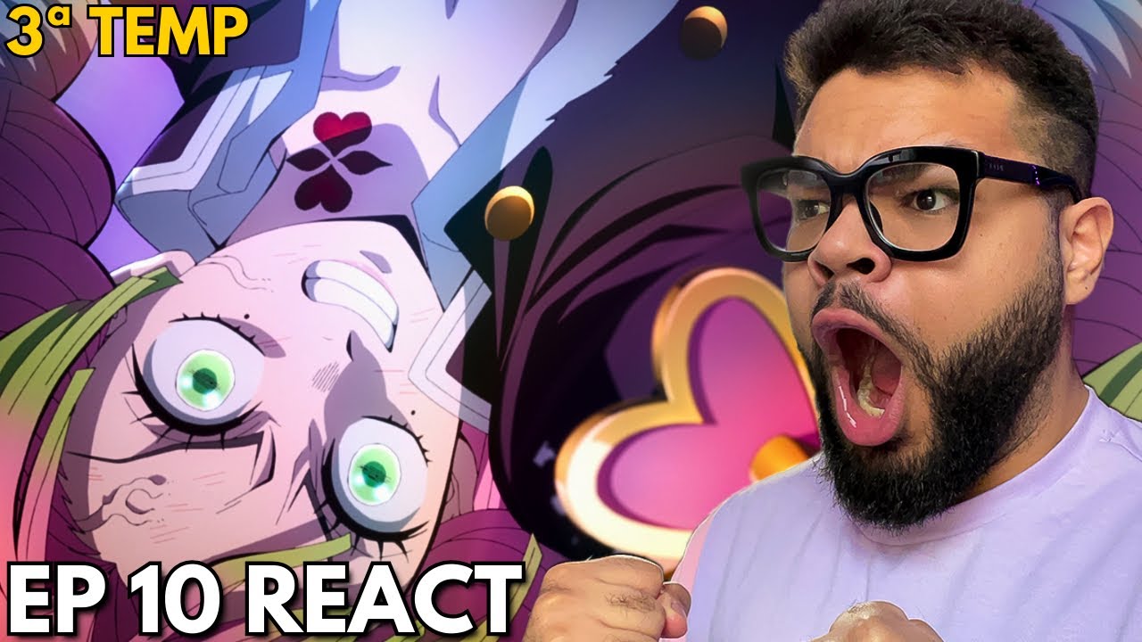 LENDÁRIA! MITSURI VS ZOHAKUTEN! DEMON SLAYER Temporada 3 Episódio 10 REACT | Arco Vila dos Ferreiros