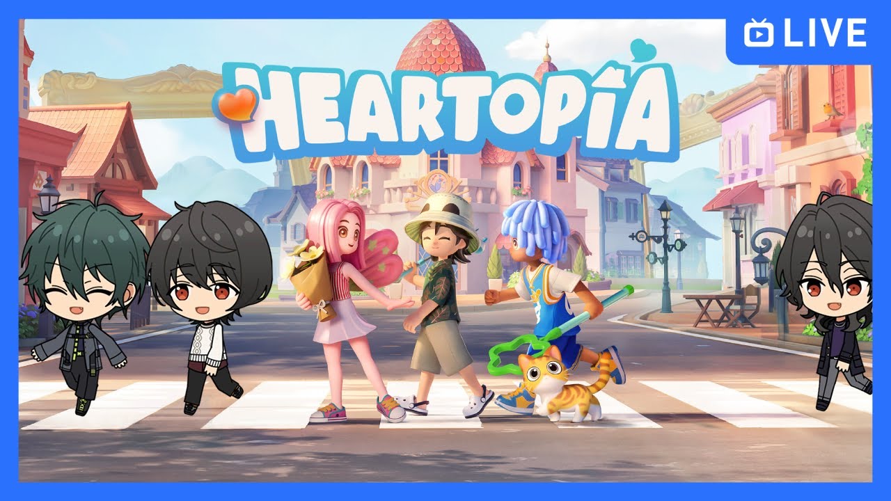 [VOD | ID/EN] We got in to everyone's utopia of Heartopia (2026.01.29)