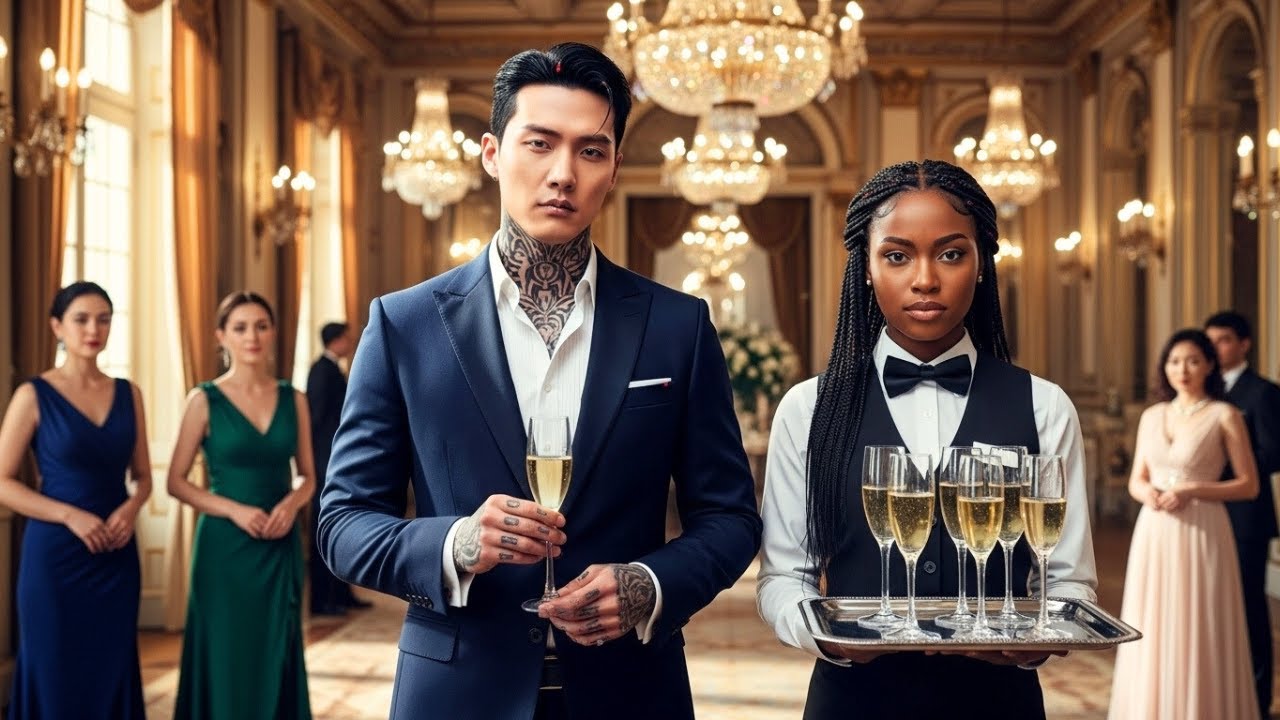 Korean Mafia Boss Walked Past 50 Models, But Froze When A Black Waitress Smiled—Hearts Collided!