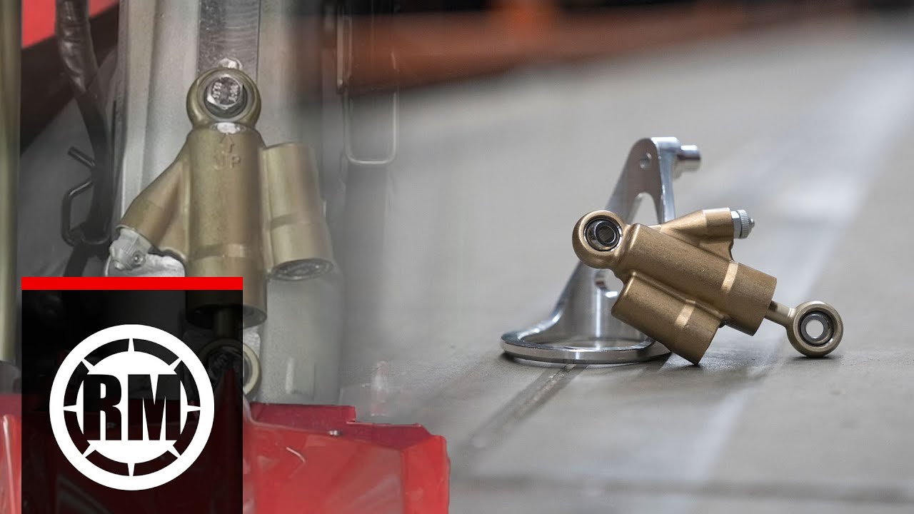Ride Engineering Showa Steering Damper and Steering Head Stabilizer Bracket Kit