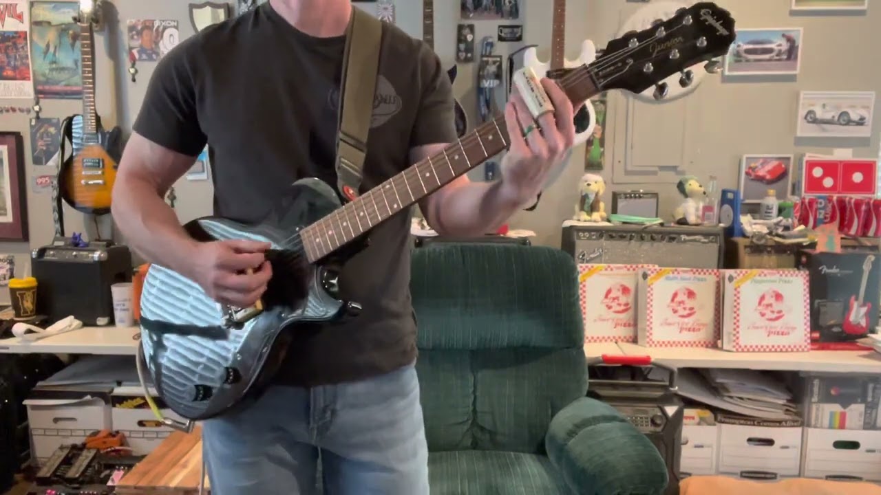 Foghat - Slow Ride Slide Guitar Cover
