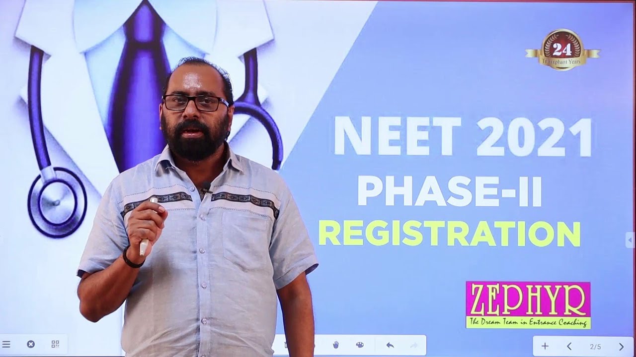 NEET 2021 PHASE-II | INSTRUCTIONS FOR FILLING ONLINE APPLICATION