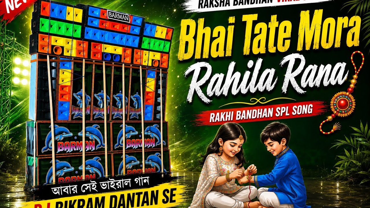 💥Bhai Tate Mora Rahila Rana 🔥Dj Remix 2026 | Rakhi Special | 💥1-Step Long Humming | DJ Bikram Remix✅