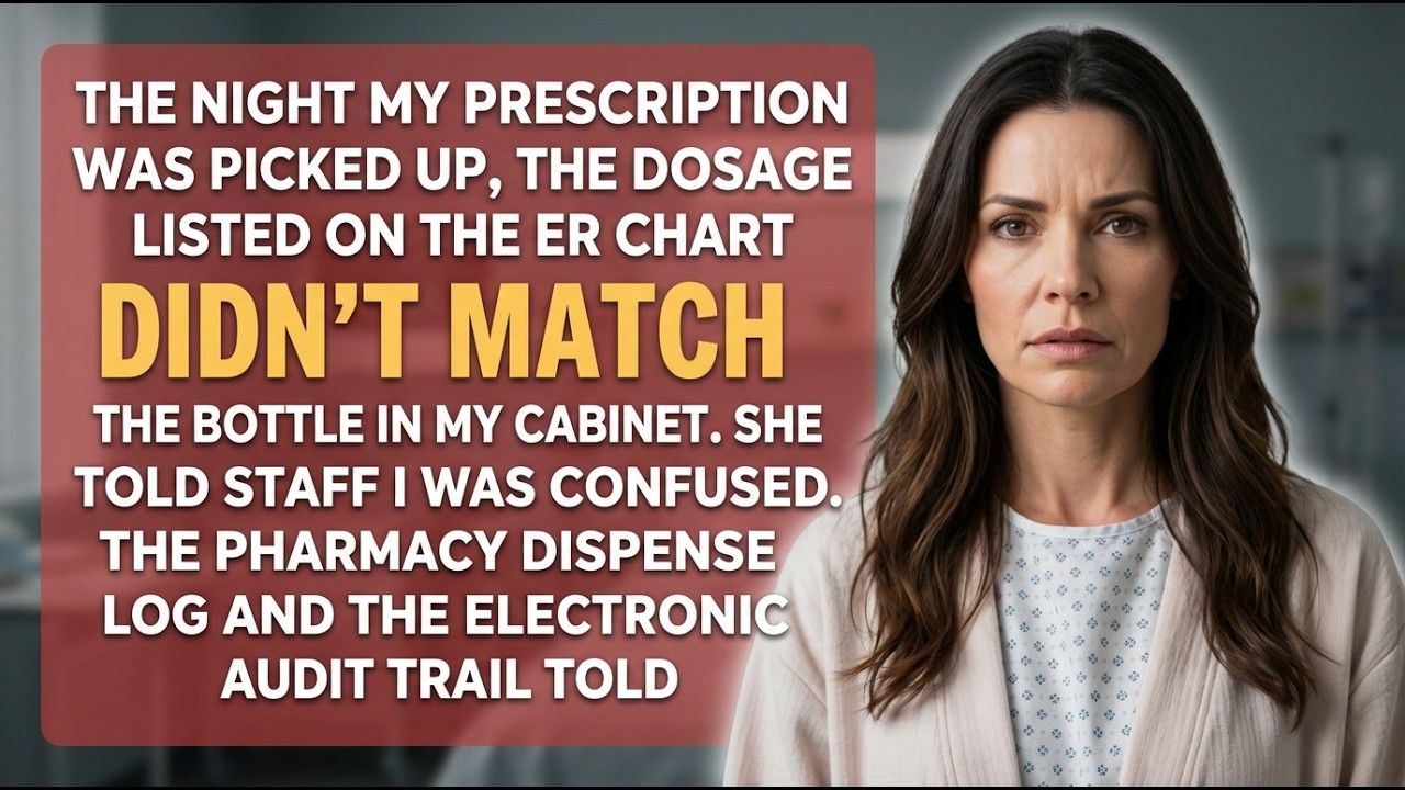 She Swapped My Medication and Said I Was Delusional—Until the ER Chart Told a Different Story