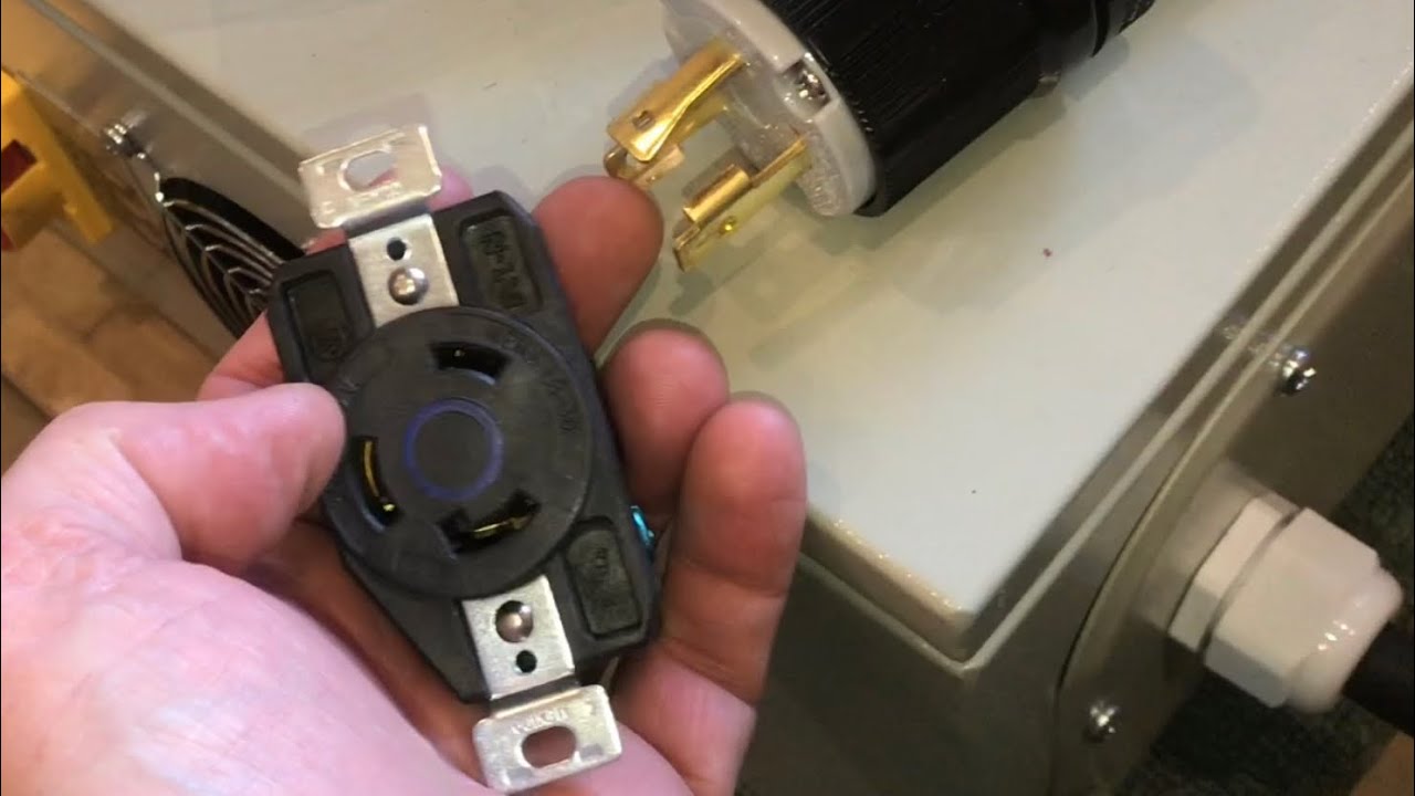 &ldquo;installing&rdquo; an L6-30 TWIST LOCK 250v 30 amp outlet