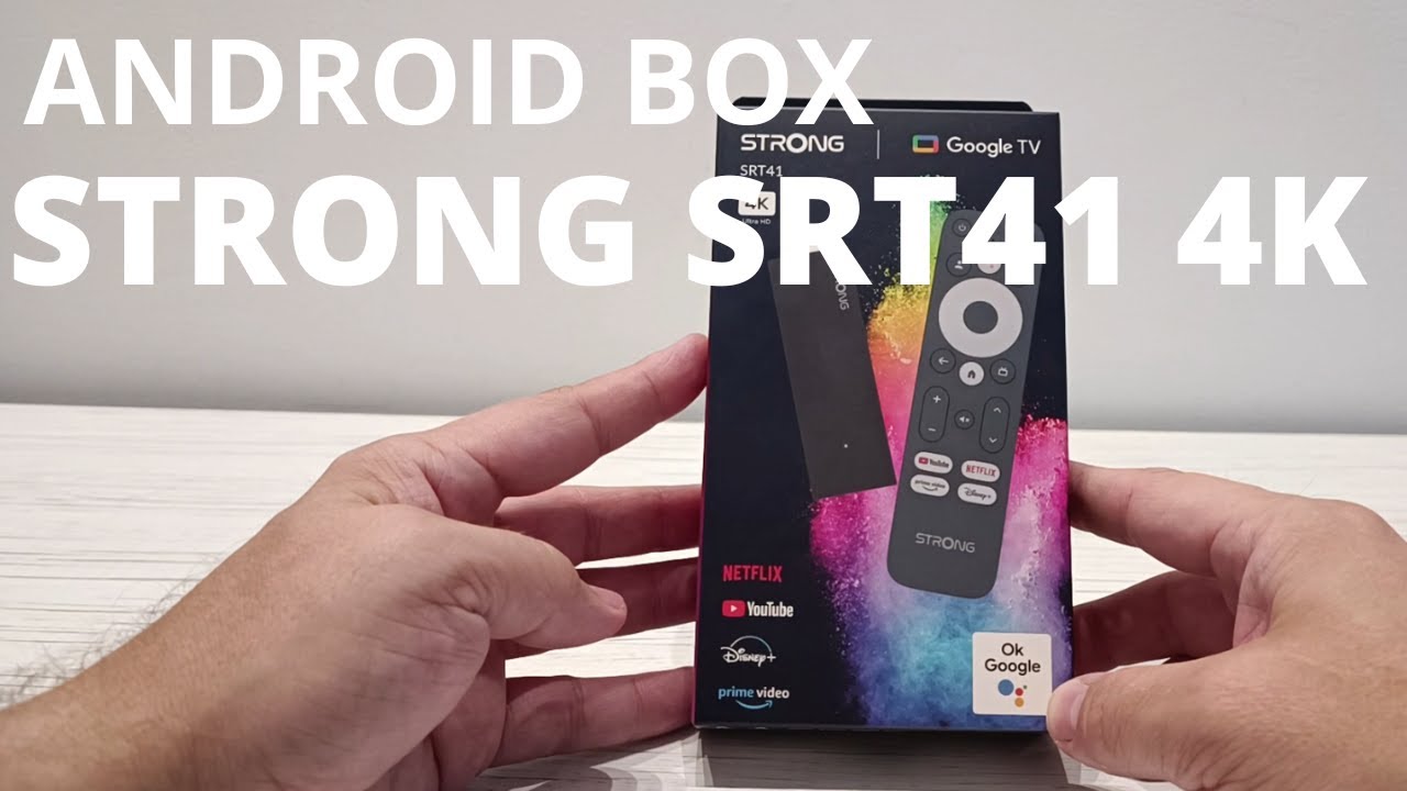 Google TV STRONG SRT41 4K  - recenzja świetnego Android Box  pod Netflix, HBO GO i Disney+