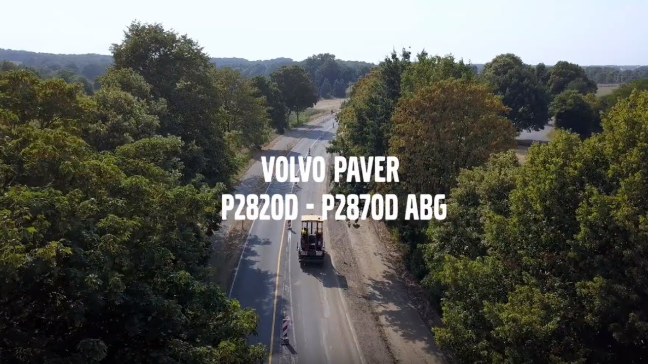 Discontinued: Volvo ABG Pavers D-Series P2820D, P2870D Walk around video