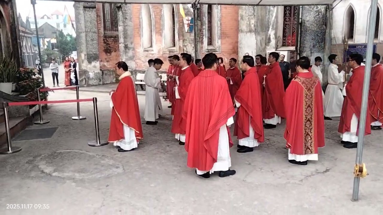 Thánh lễ hành hương.. các thánh tử Đạo Việt Nam tại sở kiện 17-11-2025