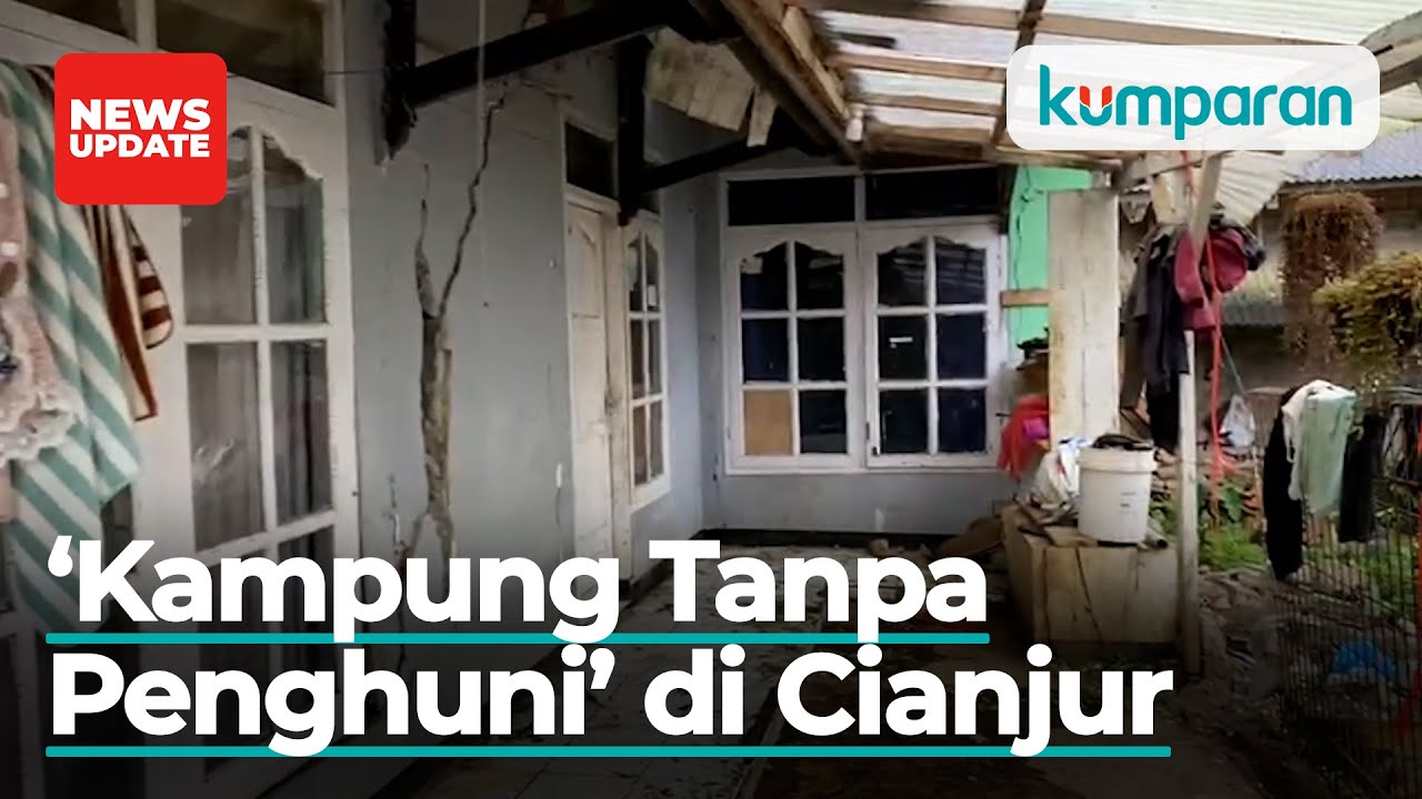 Sejumlah Kampung di Cianjur Ditinggal Warga Akibat Khawatir Gempa Susulan