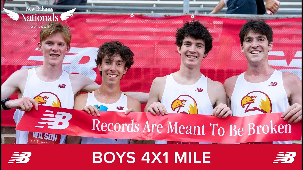 Boys 4x1 Mile Relay - New Balance Nationals Outdoor 2024