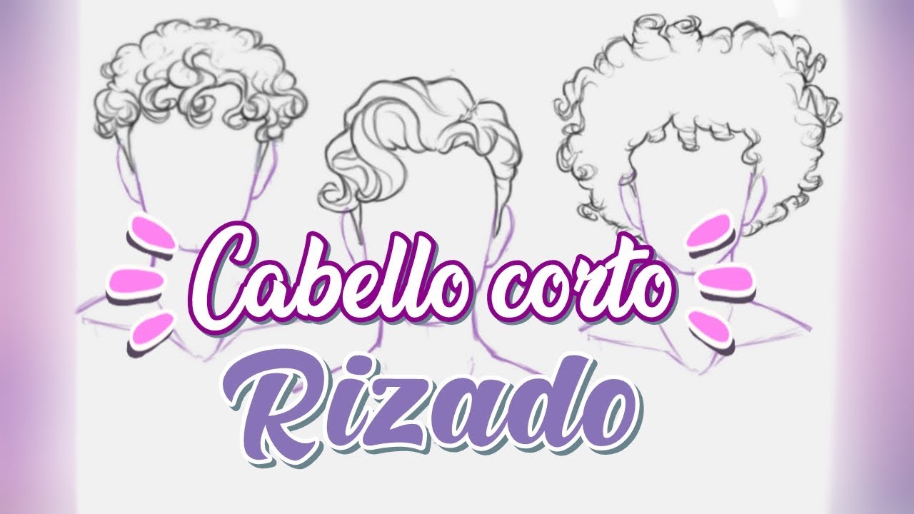 🌻[TUTORIAL] Cómo dibujar cabello corto RIZADO