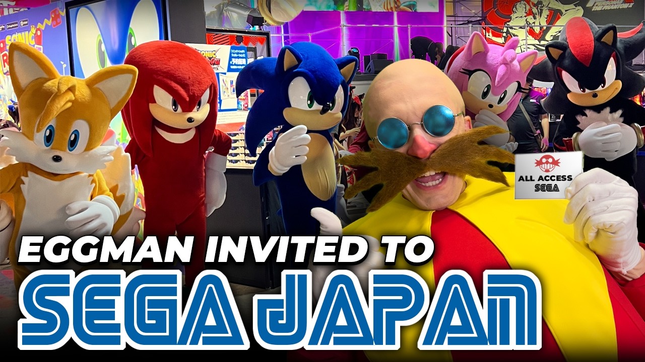 SEGA пригласила Эггмана в Японию! — Sonic the Hedgehog