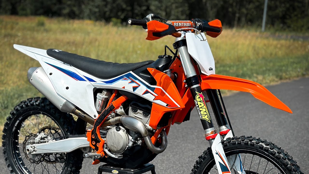 KTM SXF 250 cc 2022 -wideo recenzja - cold start