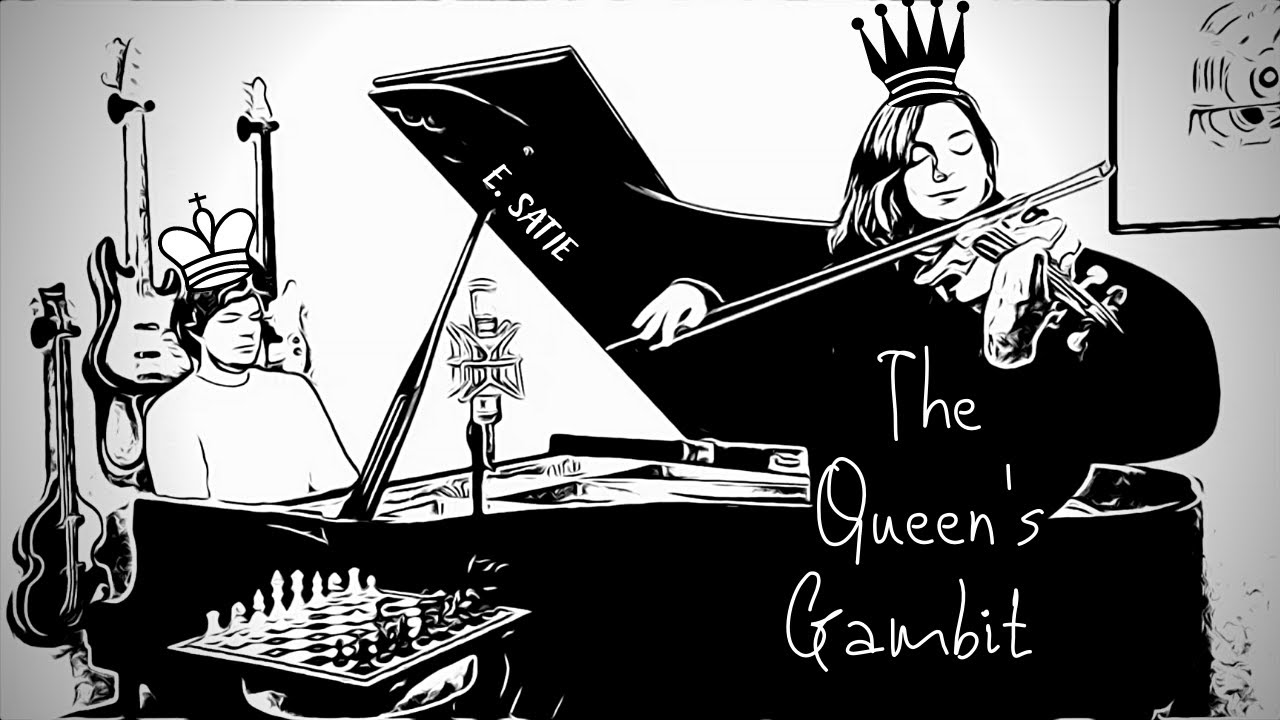 The Queen's Gambit - Erik Satie, Gnossienne no. 1 | piano & violin