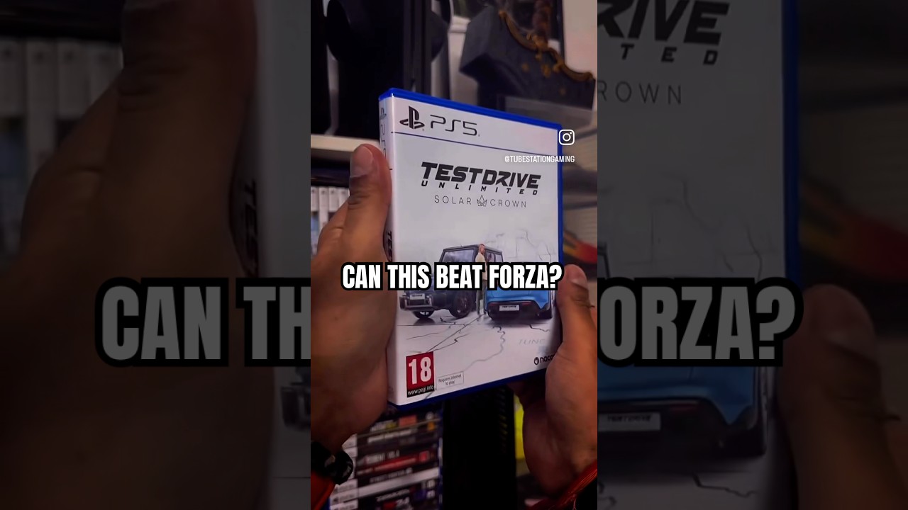 Test Drive Solar Crown Unboxing &ndash; Can It Beat Forza Horizon? #ps5pro #testdrive #forzahorizon6 #ps5