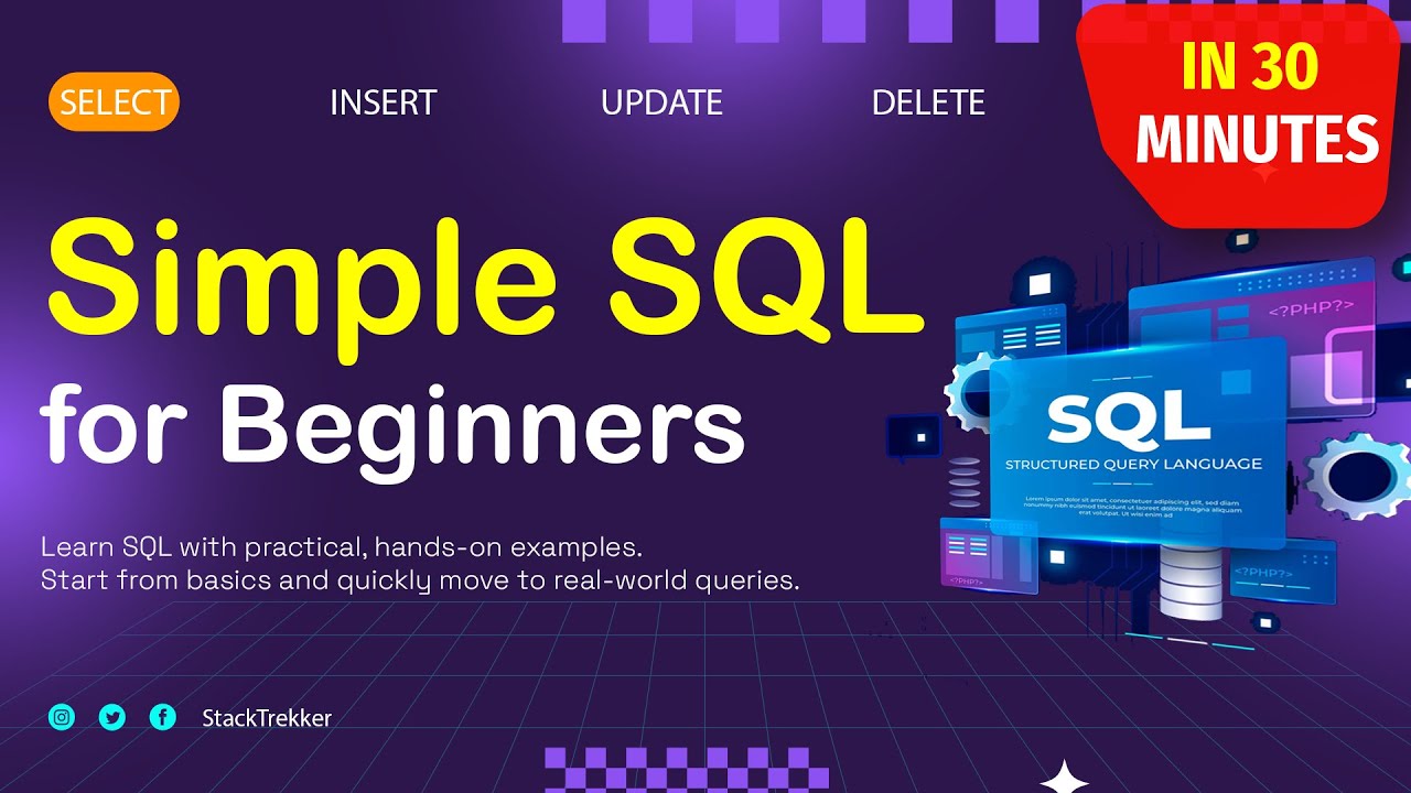 SQL за 30 минут – опыт не требуется!