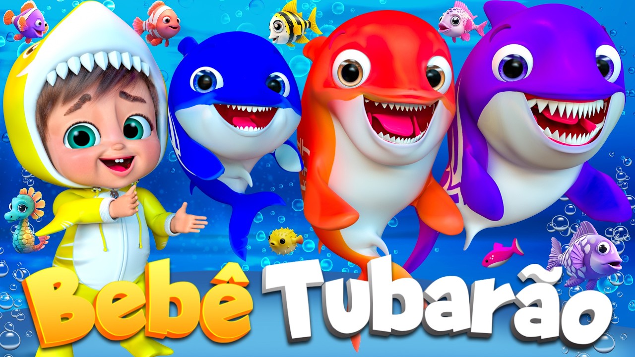Bebê Tubarão e a Aventura no Mar  @SuperLucaPortugues #rimasinfantis #musicasinfantis