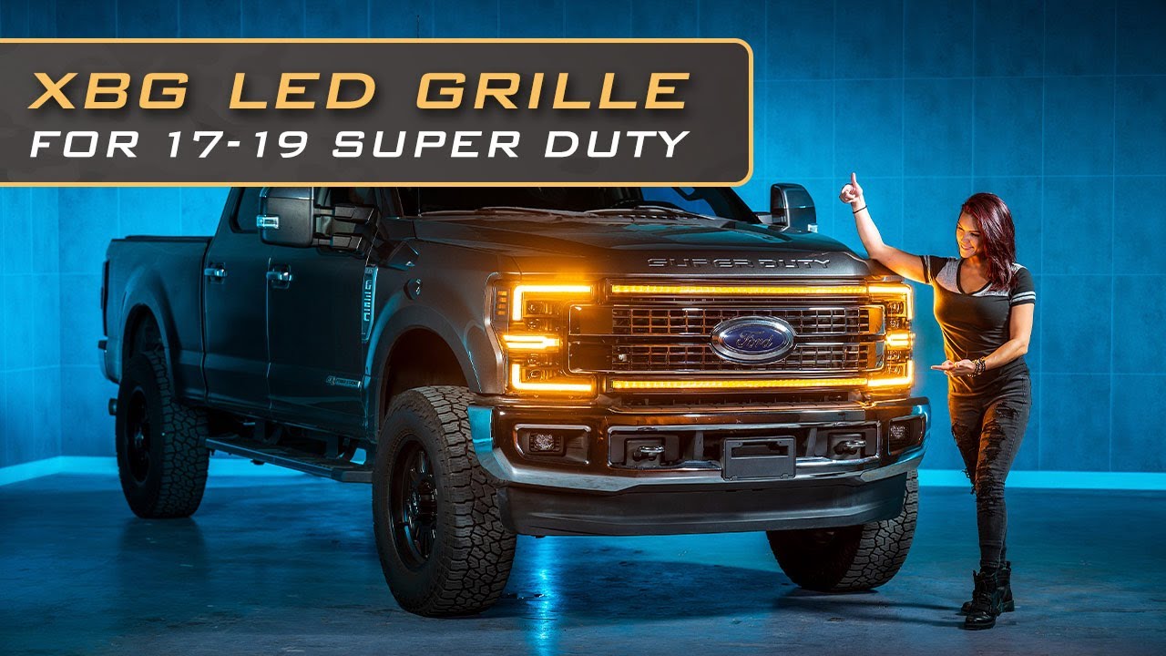 2017-2019 Superduty XBG DRL LED Grille | Install and Review | Morimoto Lighting