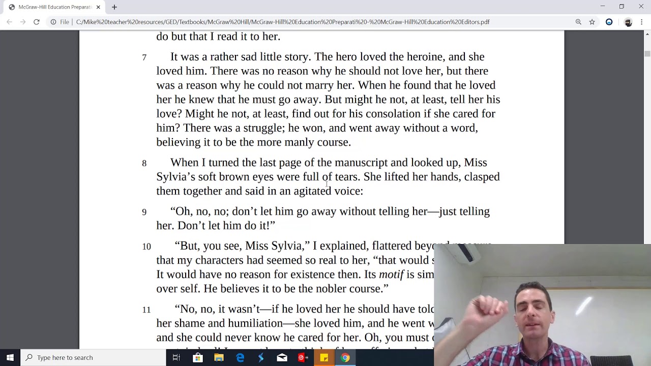 GED RLA Reading Test Exam Questions Explained 2020