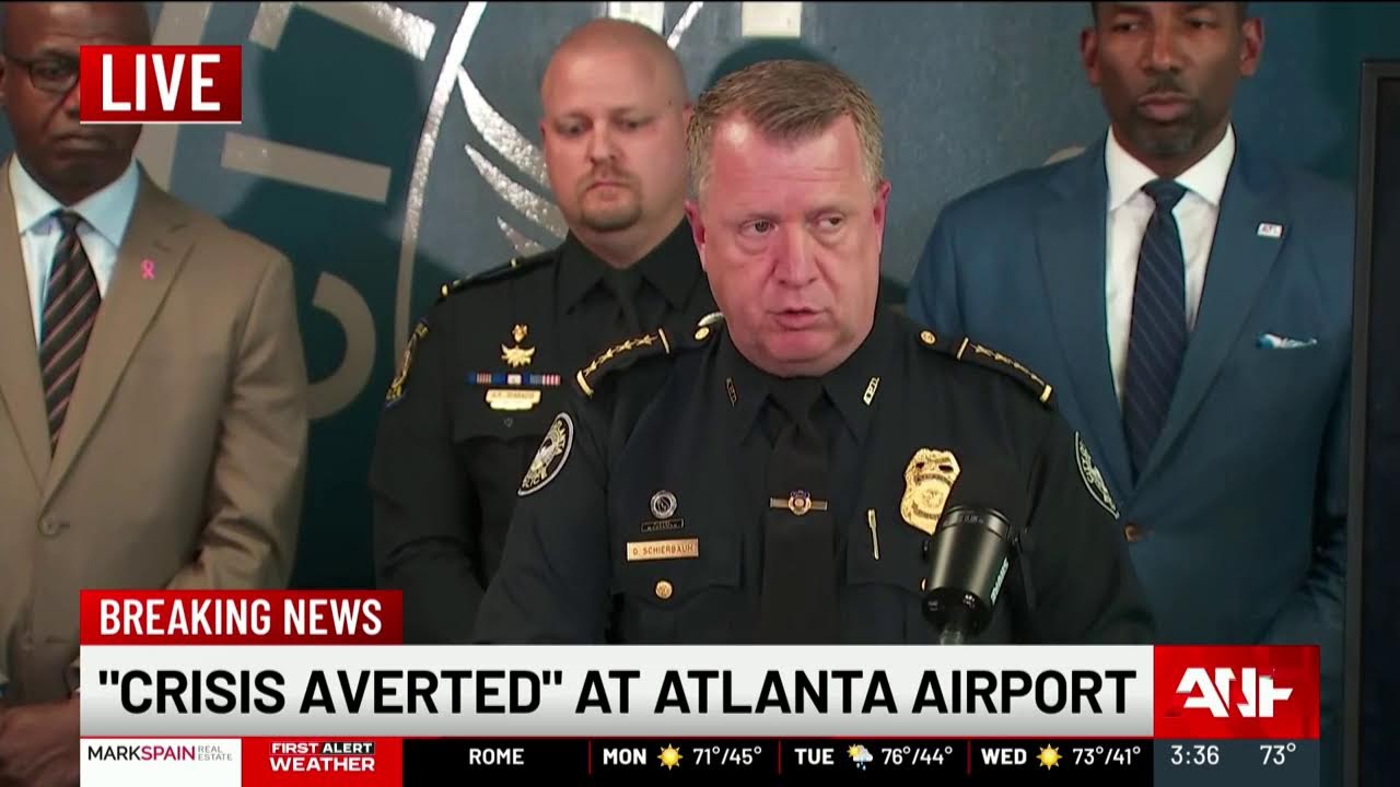 LIVE BREAKING NEWS: Man with gun arrested after threatening to shoot up Atlanta airport, police say