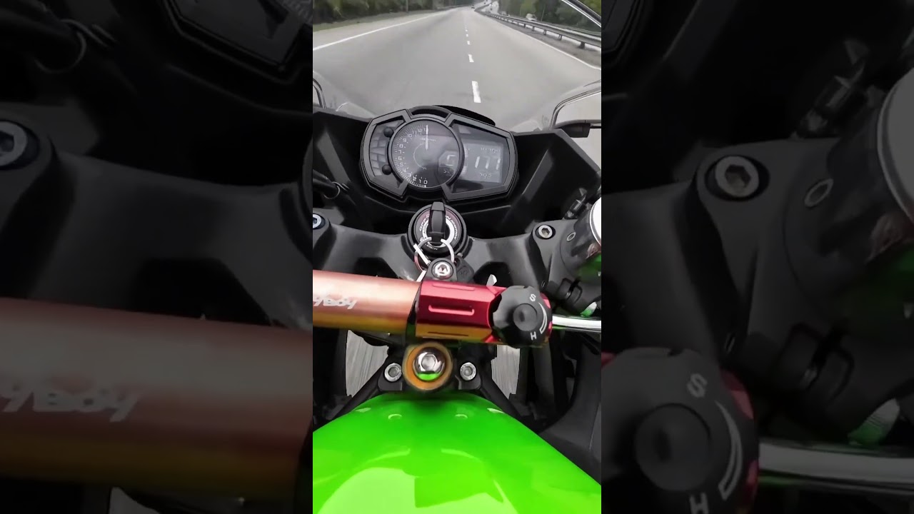 Top speed ninja250 ABS 2023 #kawasakininja250r