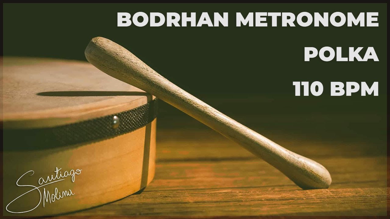 Bodhran Metronome | POLKA | 110 BPM