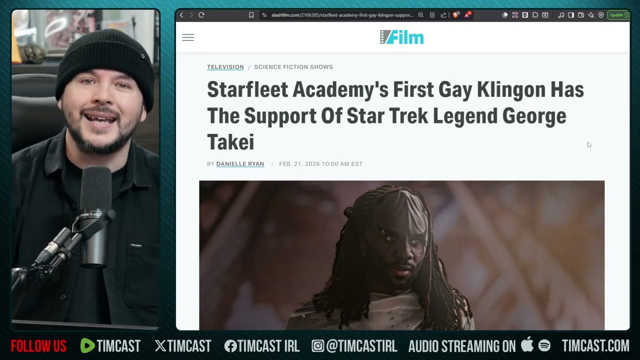 Woke Leftists Have GUTTED Our Culture, Star Fleet Academy Is Trash And Must Be Stopped | Tim Pool