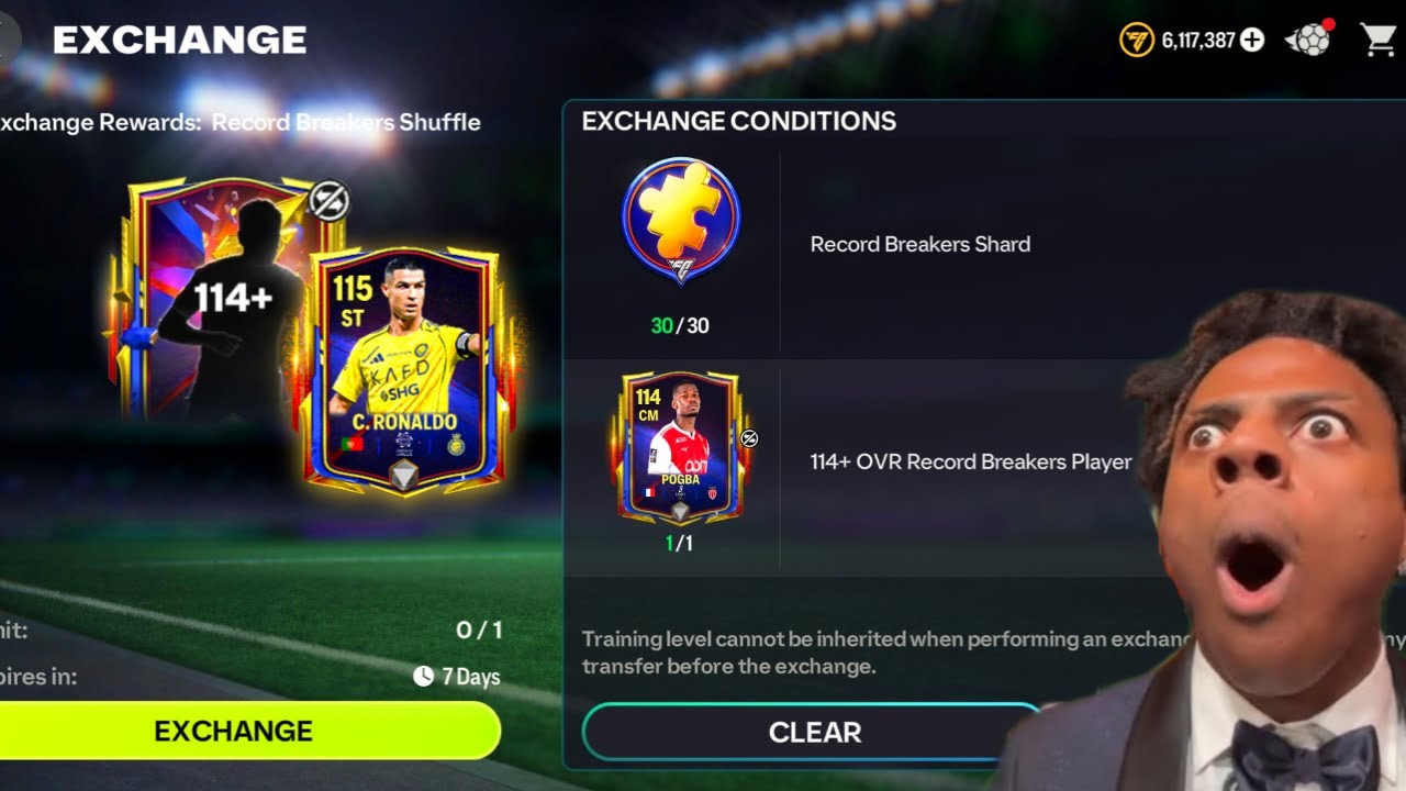 114+ Record Breakers Exchange - Packed CR7 🐐 & 4x 115s Juventus Icons - FC Mobile 
